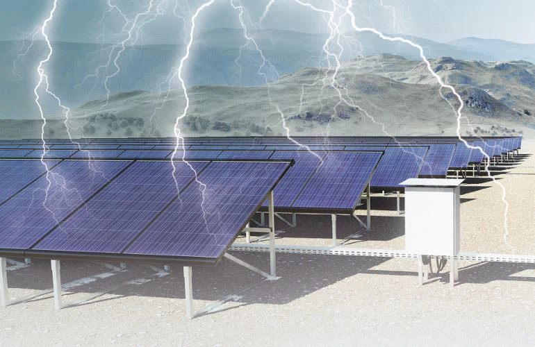 Surge Protection or Lightning Strikes Protection For Solar PV Installation