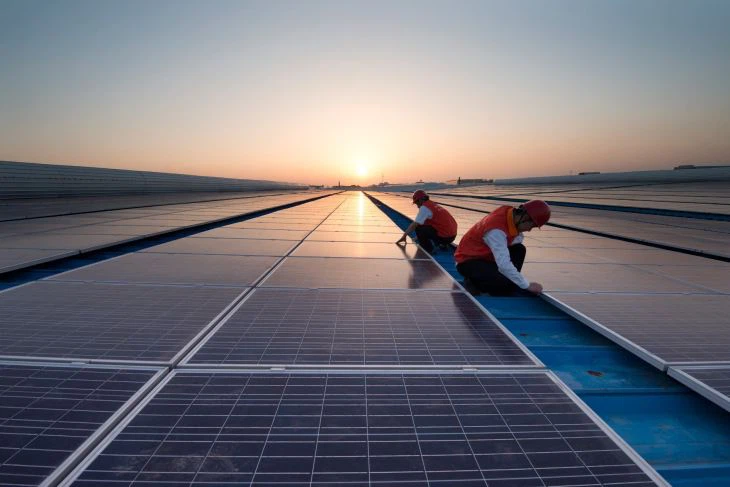 100kw Commercial on Grid Solar Power System