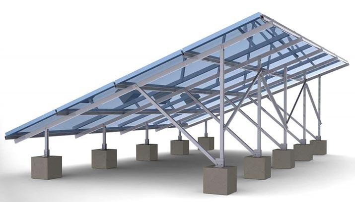 80kw Industrial and Commercial Storage Solar Panel System