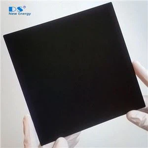 Černý křemíkový povrch P typ polykrystalické solární destě včetně 166 mm * 166 mm